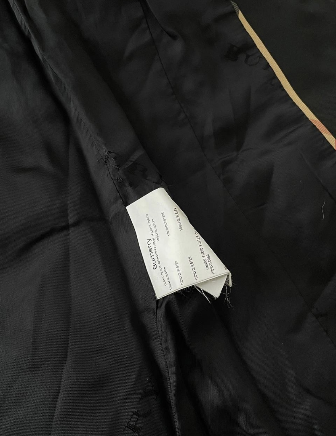 Burberry black label jacket sale