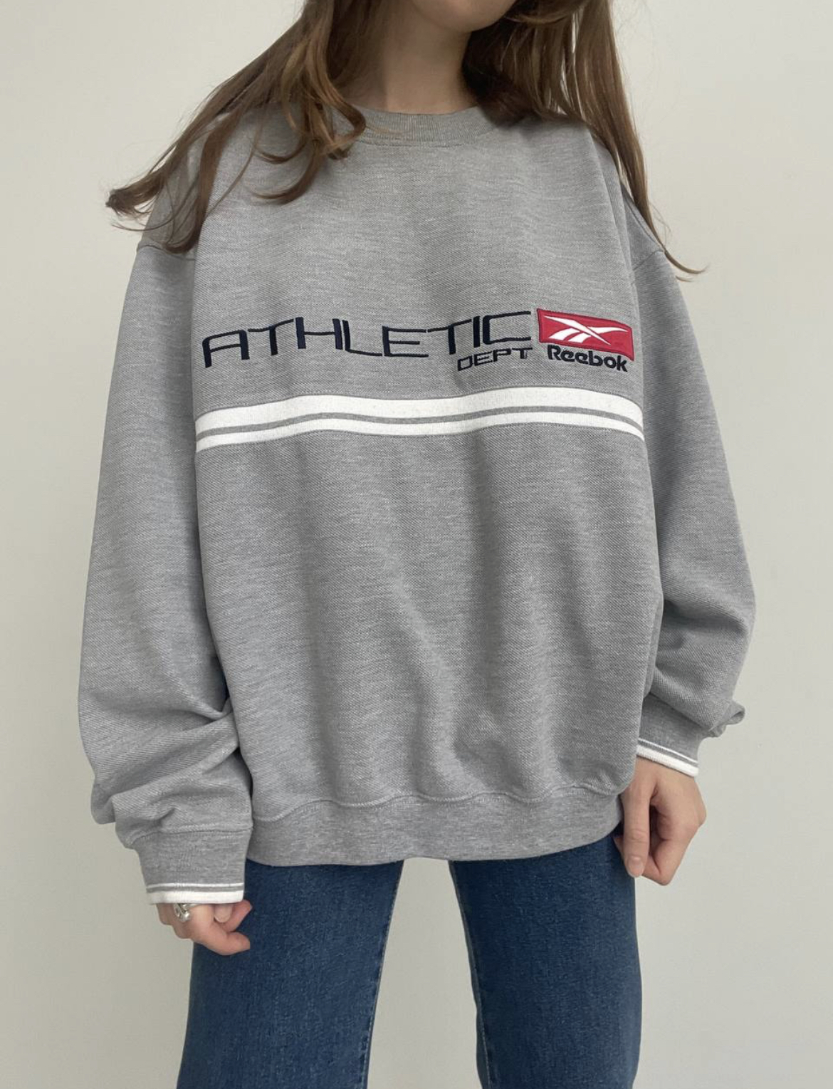 Vintage gray sweatshirt sale